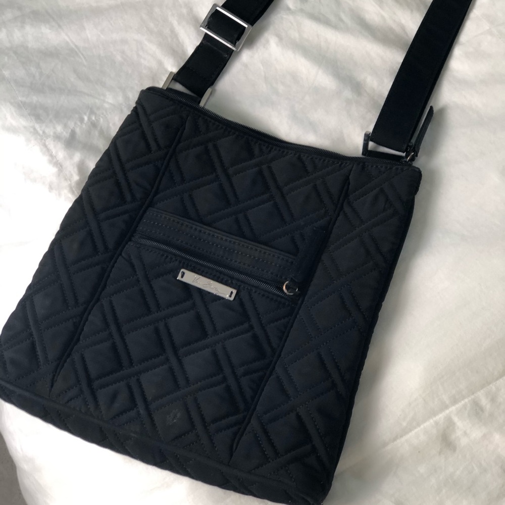 Black Vera Bradley Square Purse